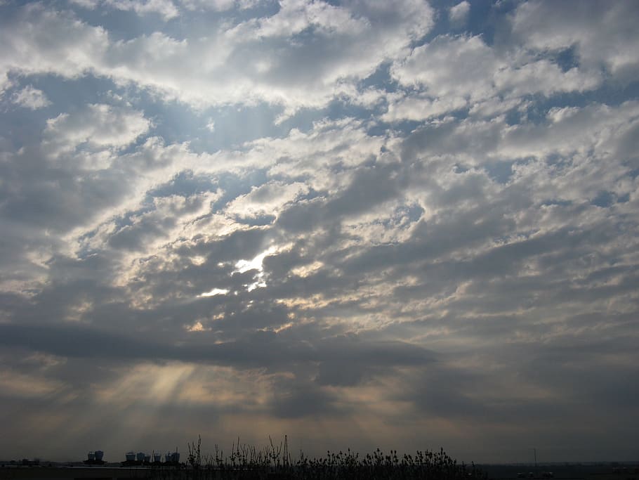 clouds, sky, sunset, nature, cloud - Sky, weather, beauty in nature HD wallpaper