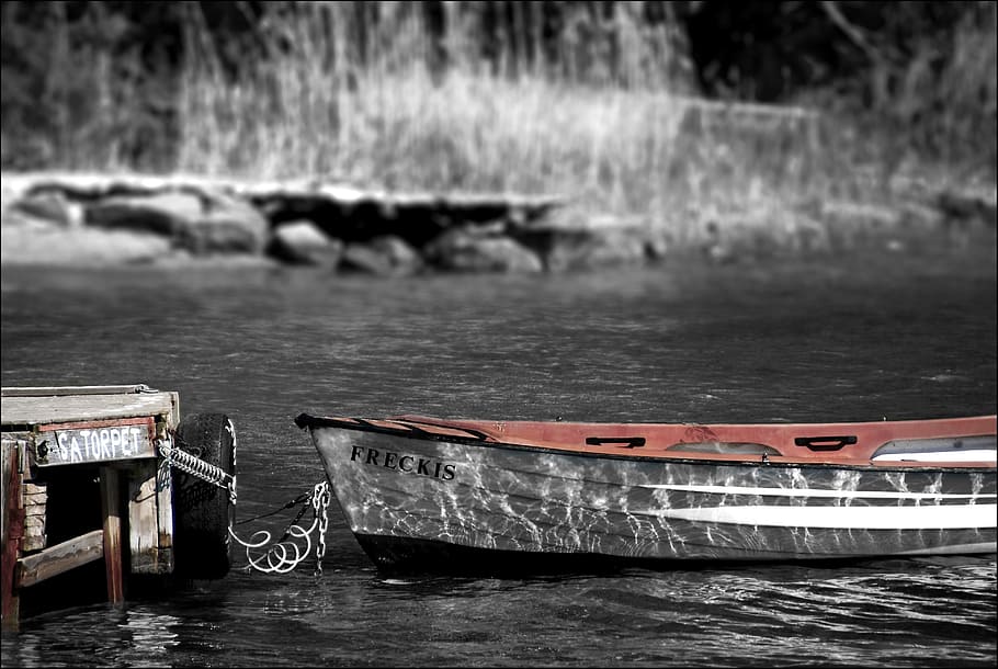Sw, Boot, Sweden, water, no people, nautical vessel, day, focus on foreground HD wallpaper