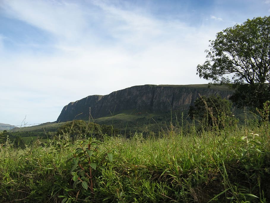 serra da canastra, nature, brazil, landscape, sky, blue, mountain HD wallpaper