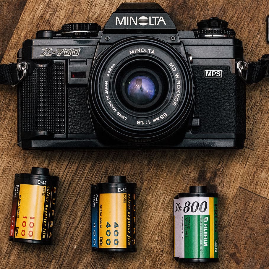 minolta, lens, shutter, obsolete, retro, antique, old, aperture HD wallpaper