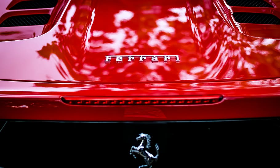 close-up photography of red Ferrari vehicle, ferrari 458, spider