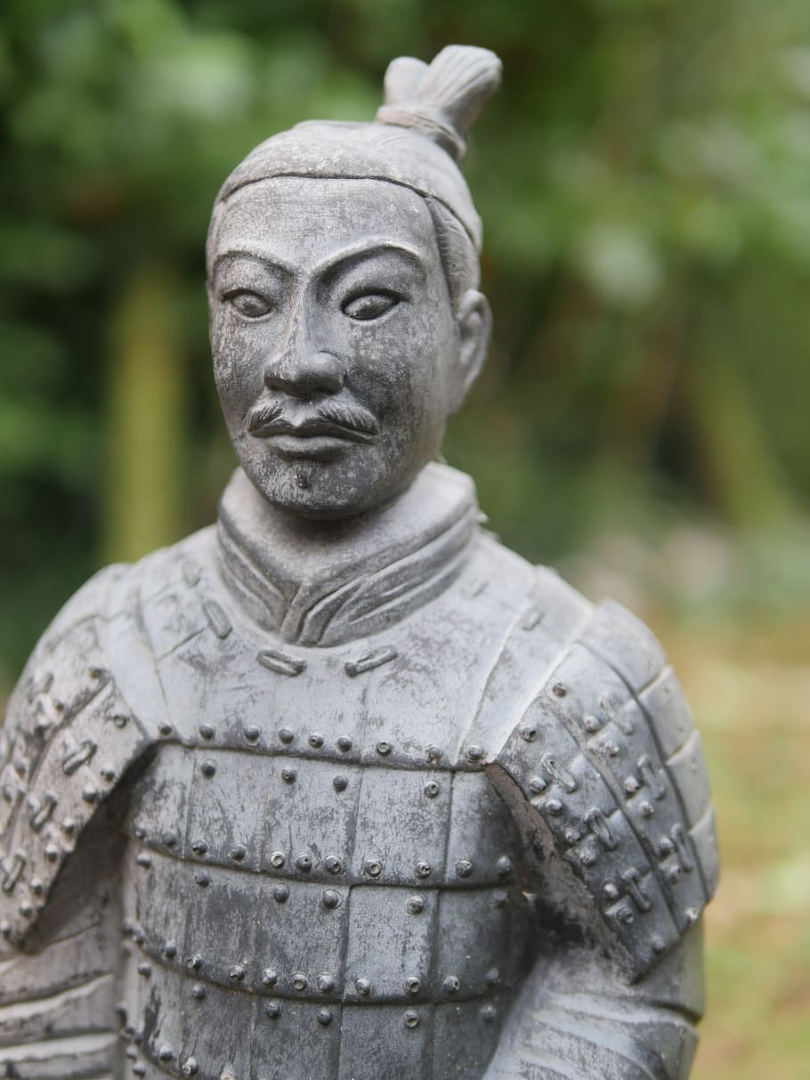 terracotta, warrior, army, china, historically, soldier, statue