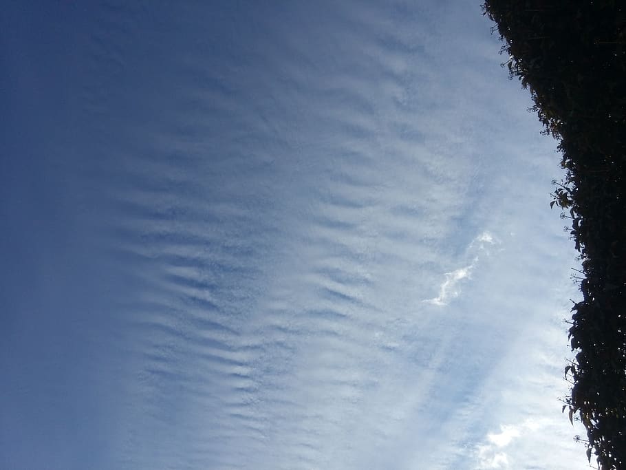 sky, clouds, blue, clouds form, nature, mood, cloud - sky, beauty in nature HD wallpaper