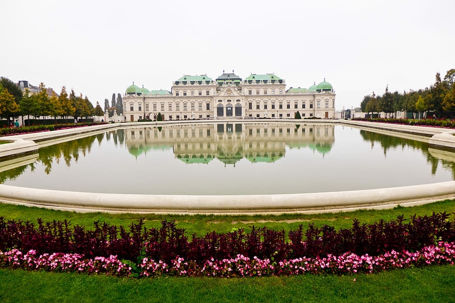 Architecture, Building, Vienna, Austria, belvedere, monument HD wallpaper