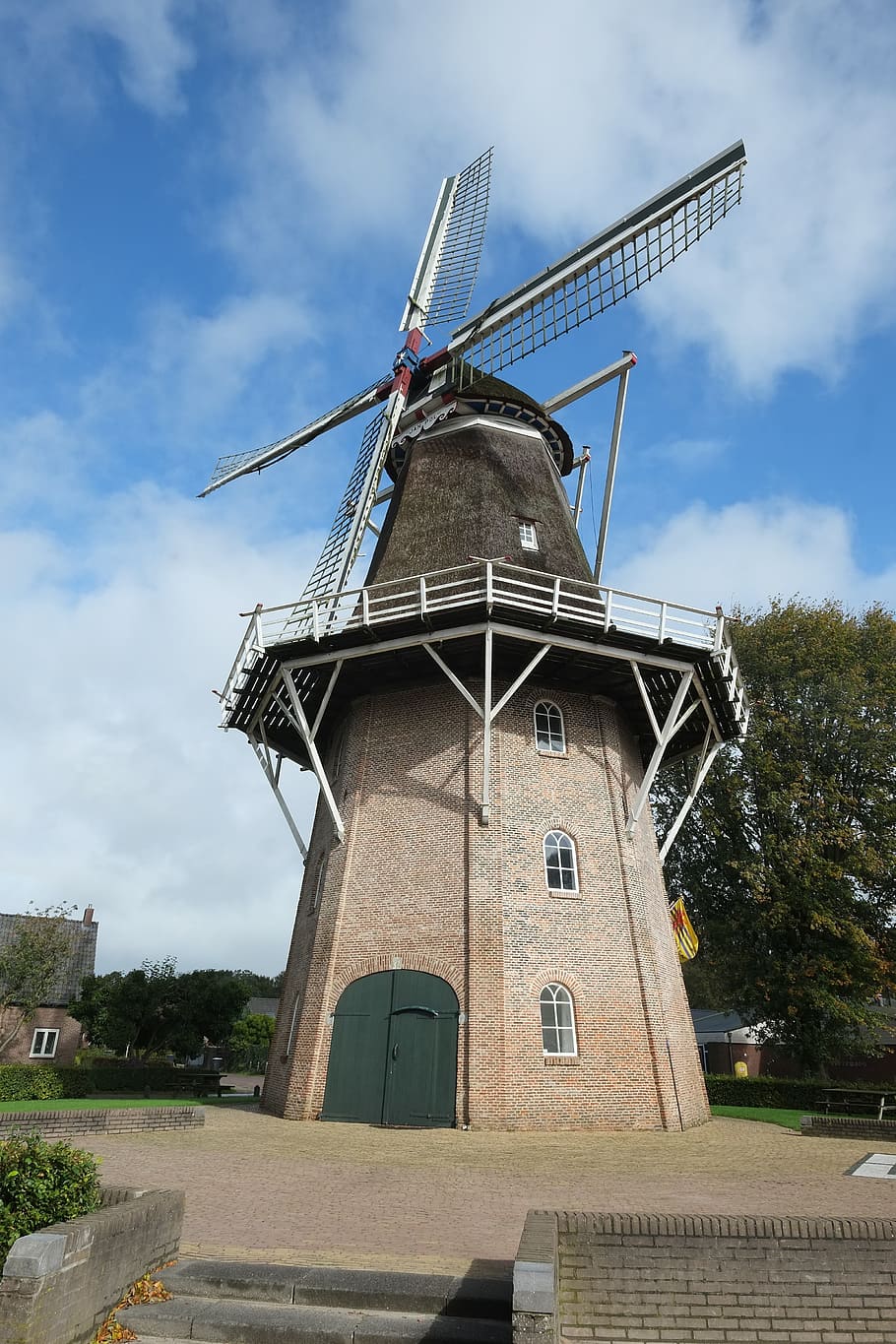wind mill, architecture, travel, old, wind turbine, renewable energy HD wallpaper