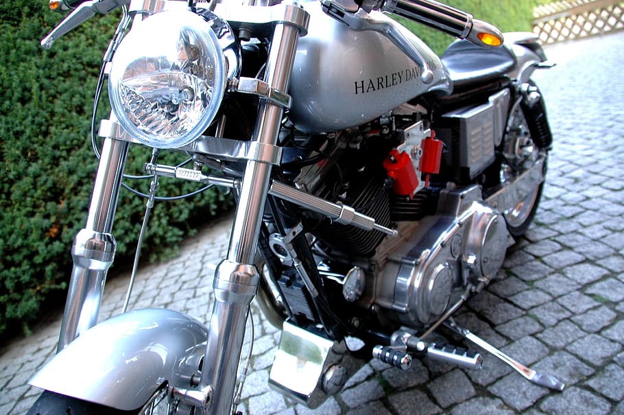 harley davidson, motorcycle, conversion, transportation, mode of transportation HD wallpaper