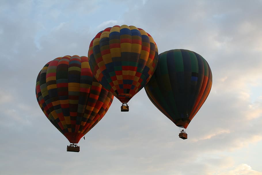 Balloon, Flying, Freedom, sky, joy, adventure, mid-air, outdoors HD wallpaper
