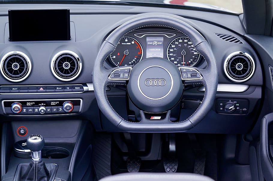 dashboard, speedometer, gauge, car, dial, odometer, control HD wallpaper