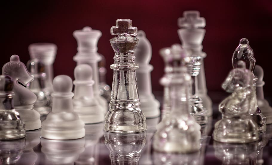 chess, chess board, chess pieces, strategy, play, chess game, HD wallpaper