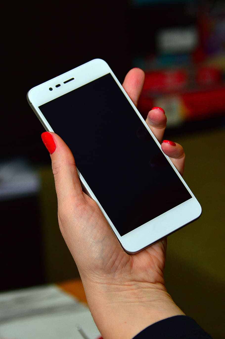 person holding white Android smartphone, tablets, technology HD wallpaper