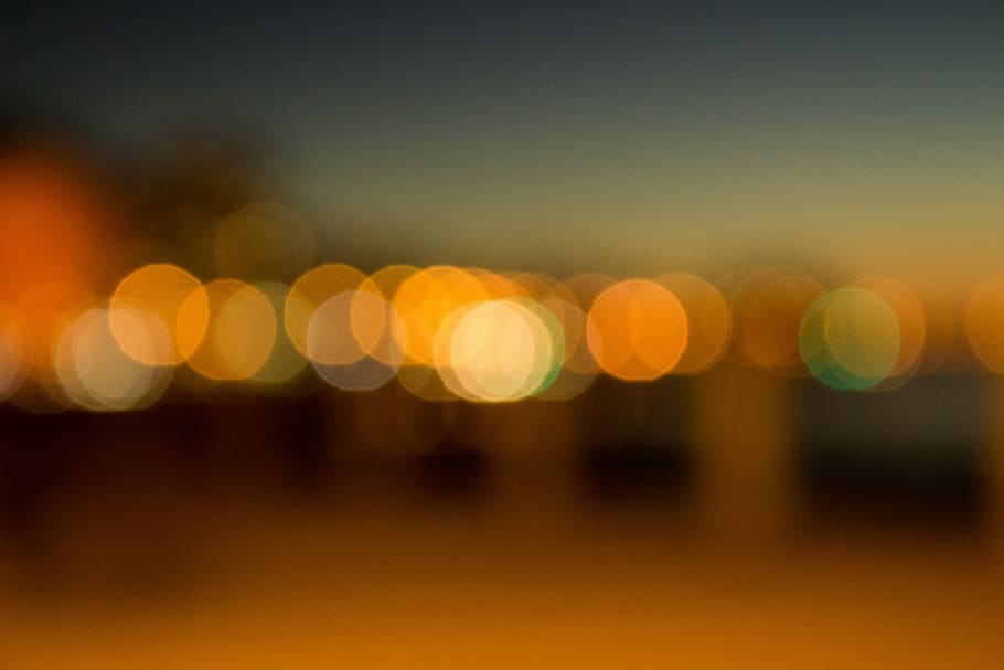 HD wallpaper bokeh effect photography, abstract, double exposure, blur