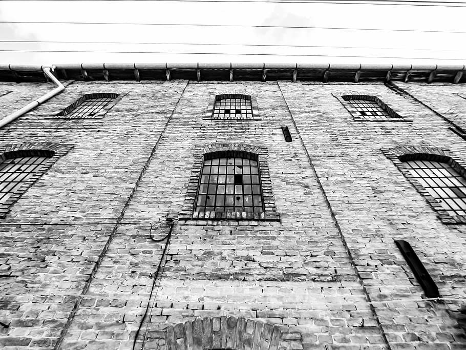 Window, Brick Wall, Old, Structure, architecture, building HD wallpaper