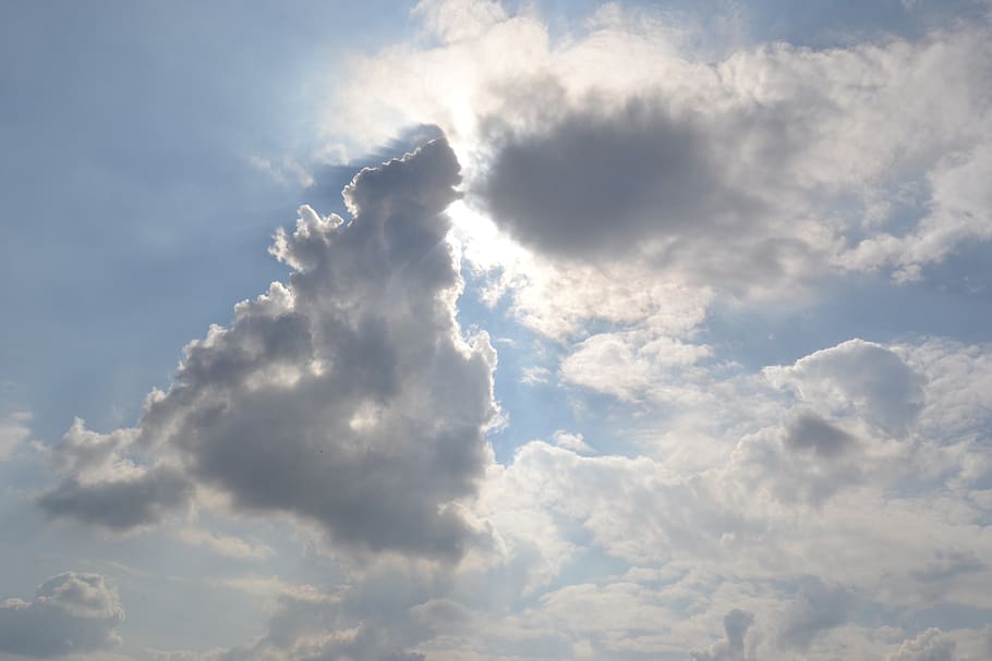 nature, sky, weather, summer, cloudscape, cloudiness, light HD wallpaper