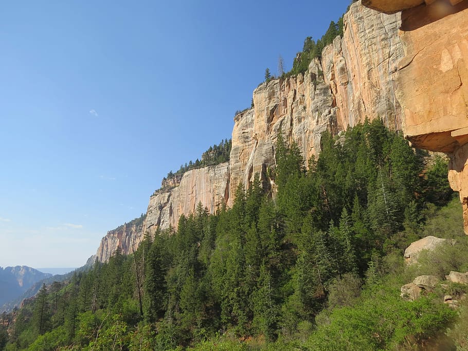 Grand Canyon, North Rim, Landscape, colorful rock, travel destinations