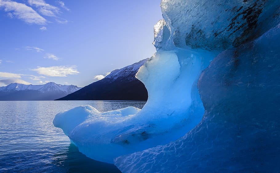 argentina, el calafate, glacier, nature, patagonia, cold temperature, HD wallpaper