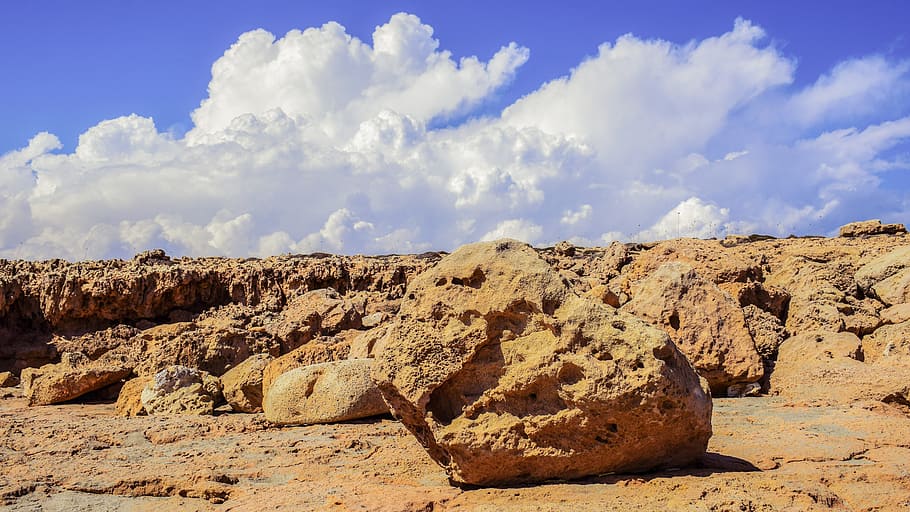 cliff, wilderness, landscape, nature, sandstone, scenery, sky HD wallpaper