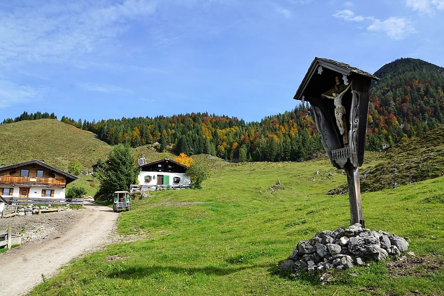 ellmau, scheffau, austria, landscape, nature, mountains, alpine, HD wallpaper