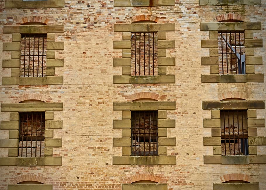 windows, sandstone, architecture, facade, traditional, exterior HD wallpaper