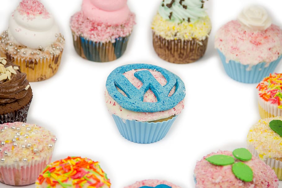 cupcake lot illustration, Cupcakes, Wordpress, Sweets, bakery HD wallpaper