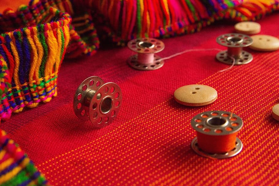 desktop, color, bright, table, pattern, gift, yarn, textile HD wallpaper