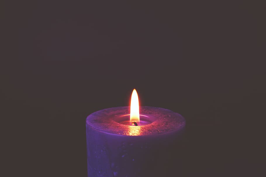 candle, light, fire, flame, dark, burning, fire - natural phenomenon HD wallpaper