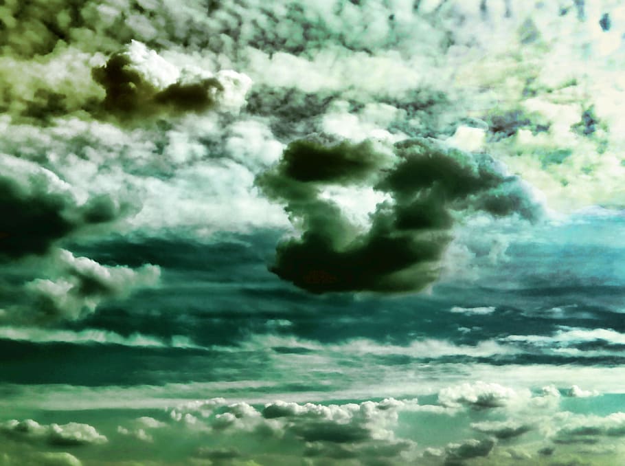 sky, clouds, layer clouds, clear up, nature, covered sky, atmospheric HD wallpaper