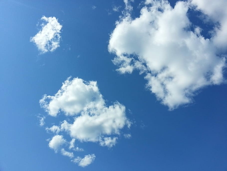 blue and white cloudy sky during daytime, No Limit, Unlimited HD wallpaper