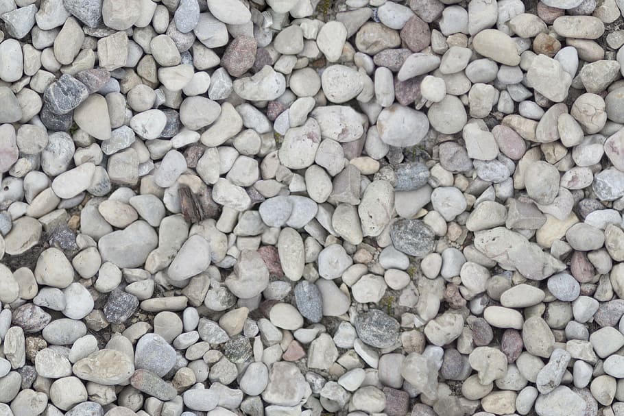 pebbles, ground, texture, pattern, full frame, backgrounds HD wallpaper
