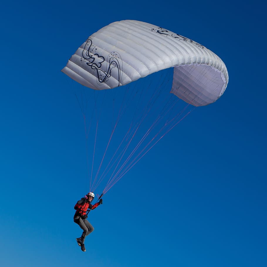 Parachuting Sport Wallpaper Hd | Decor di Design