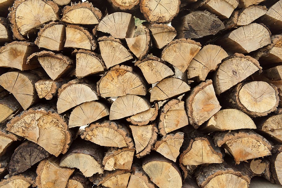 file of fire woods, log, firewood, also clearly sense, fuel, annual zone, HD wallpaper