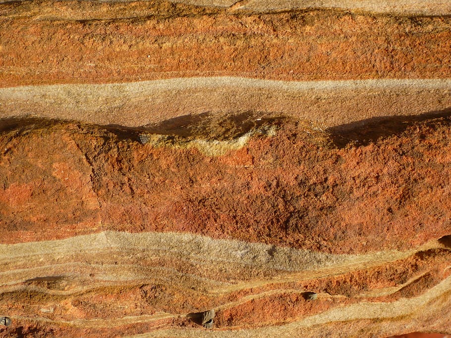 rock, sand, pattern, texture, natural, nature, stone, sea, beach HD wallpaper