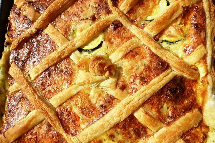 puff pastry, pate, vegetable pie, bake, eat, nutrition, food HD wallpaper