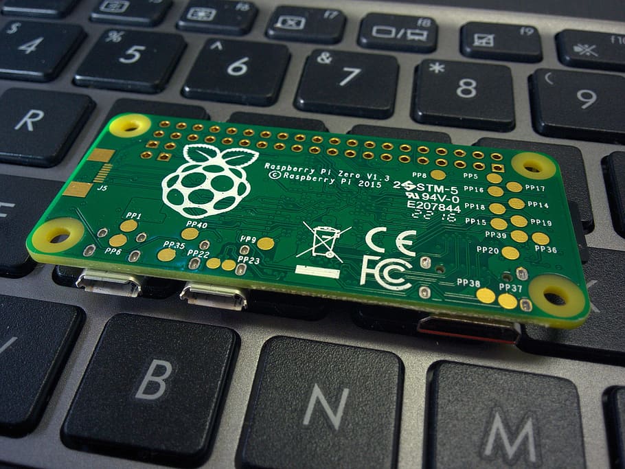 Raspberry Pi, Zero, Linux, Board, computer, component, processor HD wallpaper