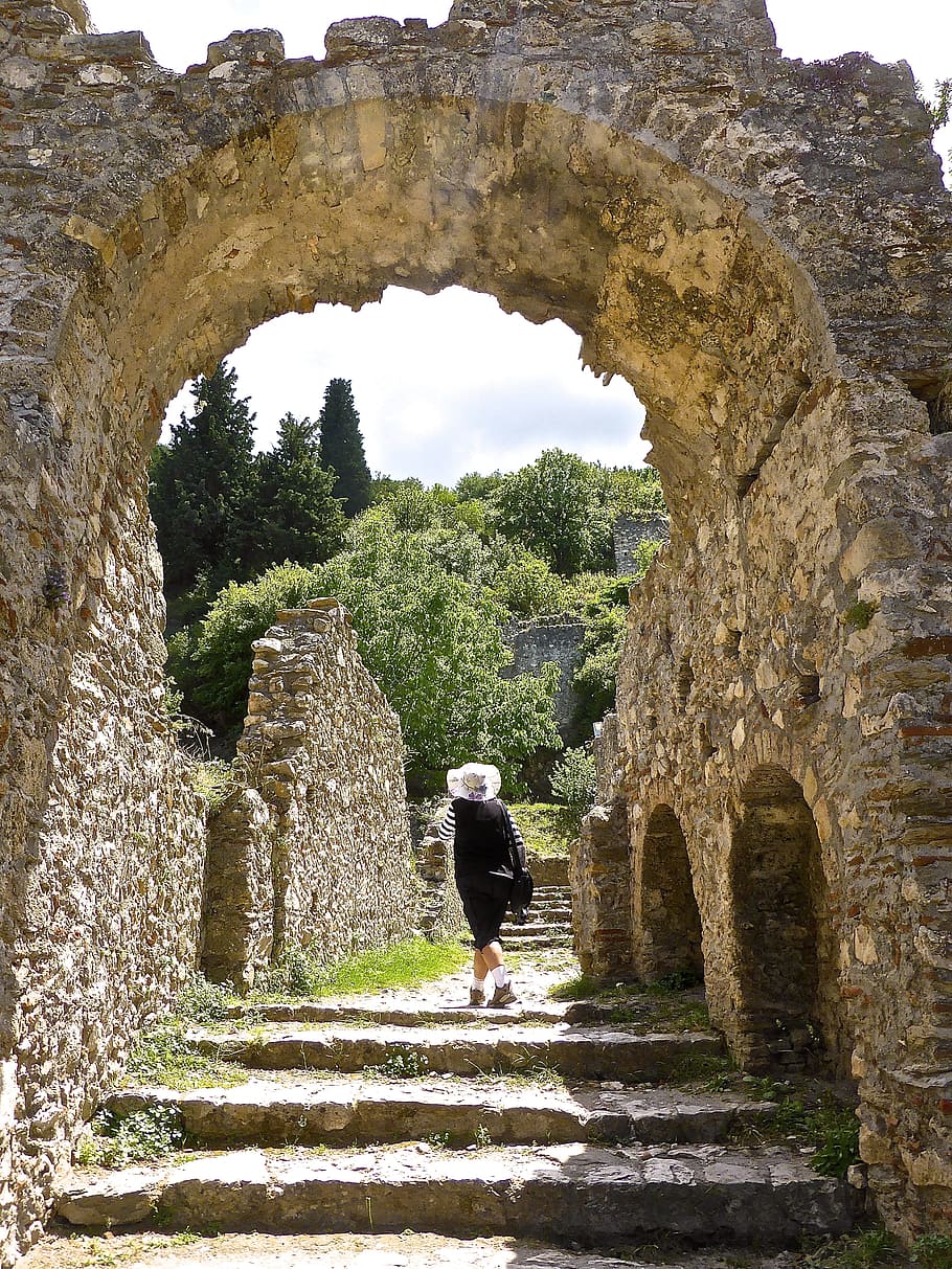 Path, Entrance, Steps, Doorway, arch, archway, walkway, footpath HD wallpaper