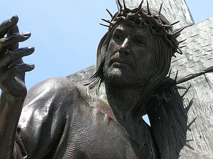 Jesus Christ statue, good friday, easter, crucifixion, suffer HD wallpaper