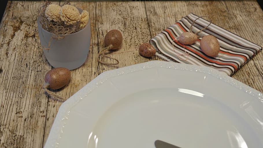 cover, plate, empty, knife, fork, tableware, cutlery, porcelain HD wallpaper