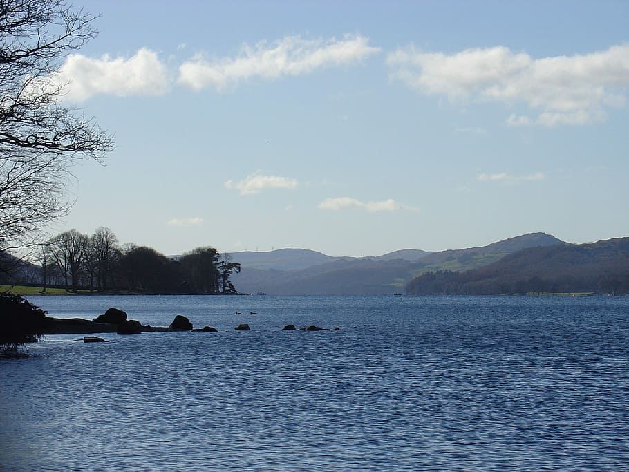 Lake District, Water, Cumbria, lakes, scenery, landscape, english, HD wallpaper