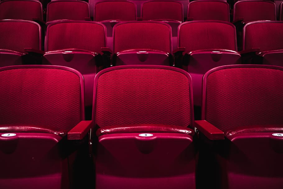 HD wallpaper: Cinema seats at the movies, various, chair, movie Theater,  red | Wallpaper Flare