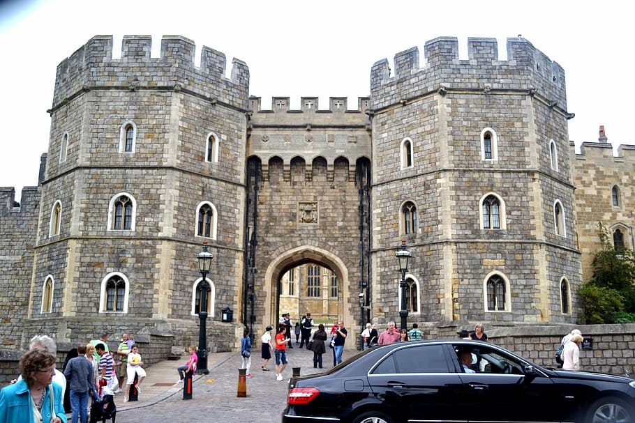 Windsor, Castle, England, Historic, landmark, united kingdom, HD wallpaper