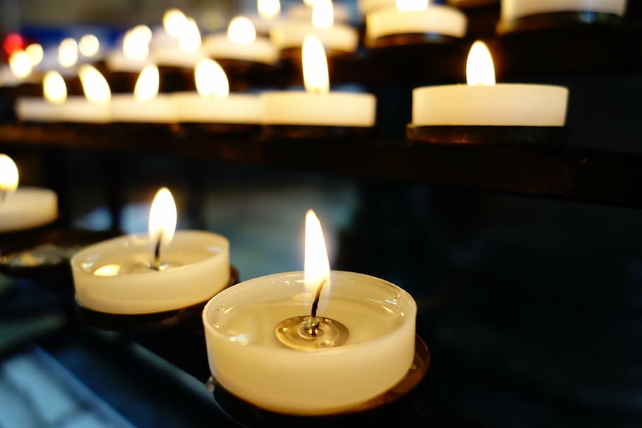 蠟 燭, fire, light, flame, candle, burning, heat - temperature HD wallpaper