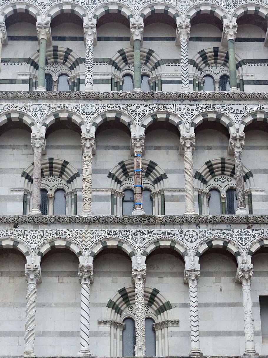 Tuscany, Lucca, Dom, Architecture, no people, building exterior HD wallpaper