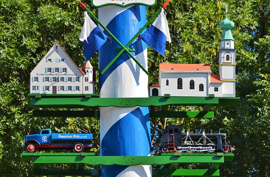 Maypole, May, 1, Set Up, 1 may, maypole set up, tradition, customs HD wallpaper