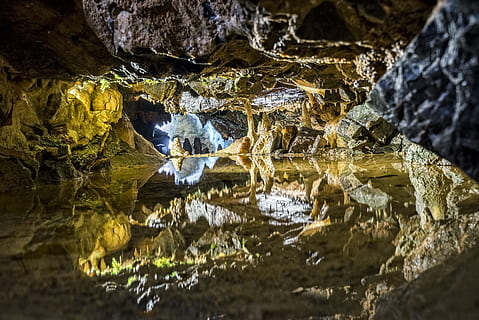 stalactites, cave, cheddar gorge, underground, cavern, rock HD wallpaper