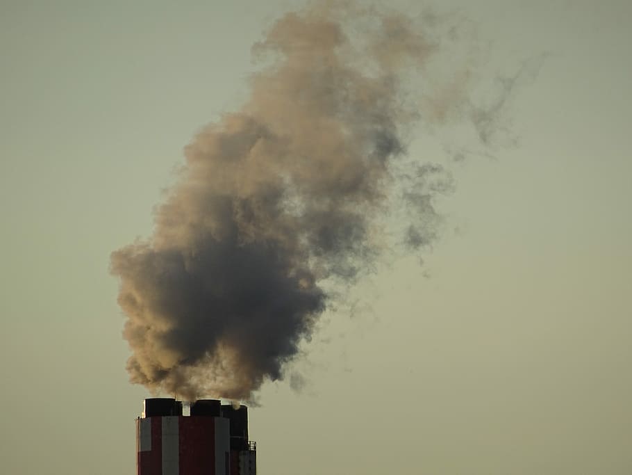 Smoke, Chimney, Pollution, Environment, industry, fireplace HD wallpaper