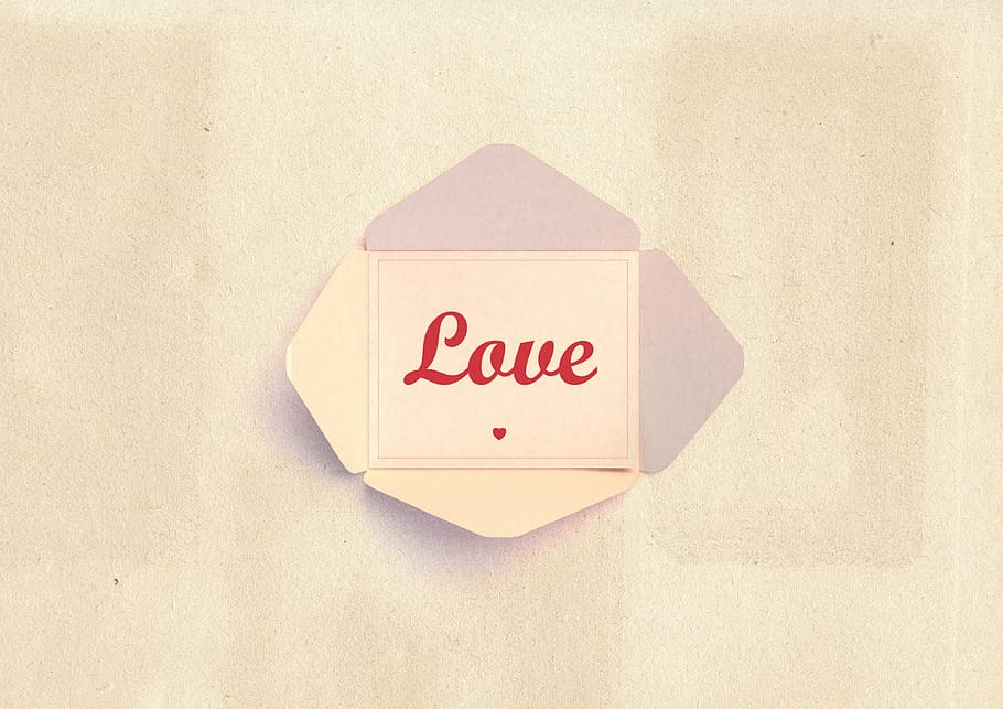 white Love letter, i love you, post card, paper, greeting, romantic, HD wallpaper