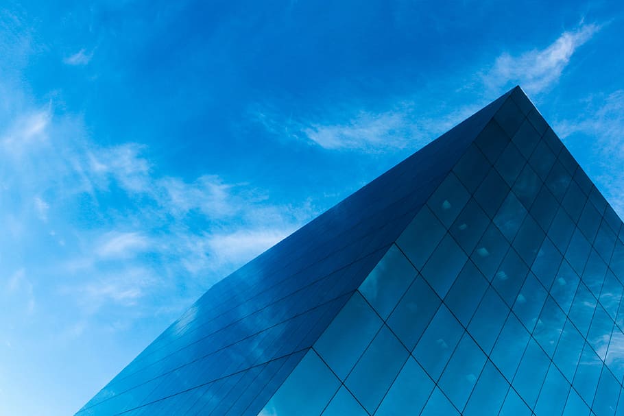 architecture, building, infrastructure, blue, sky, skyscraper HD wallpaper
