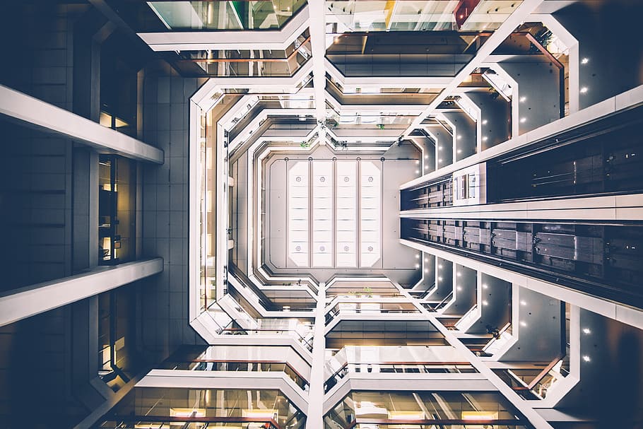 low angle photography of building, architecture, infrastructure HD wallpaper