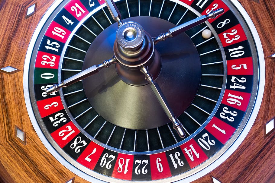 Russian roulette, roulette wheel, ball, turn, movement, out of focus, HD wallpaper