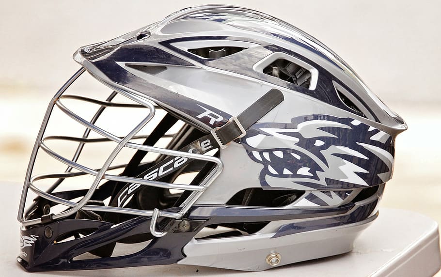 helmet, lacrosse, equipment, headwear, sports helmet, no people HD wallpaper