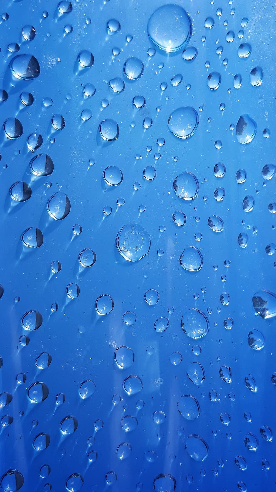 wet, rain, dew, drop, turquoise, waterdrop, liquid, clean, purity, HD wallpaper
